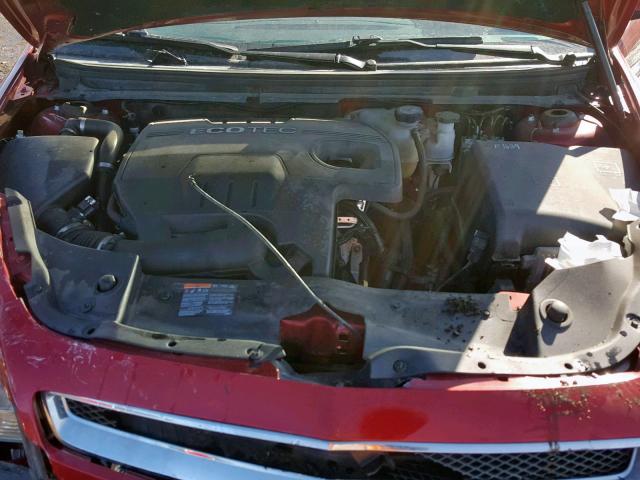 1G1ZC5E01CF244139 - 2012 CHEVROLET MALIBU 1LT 红色 照片 7