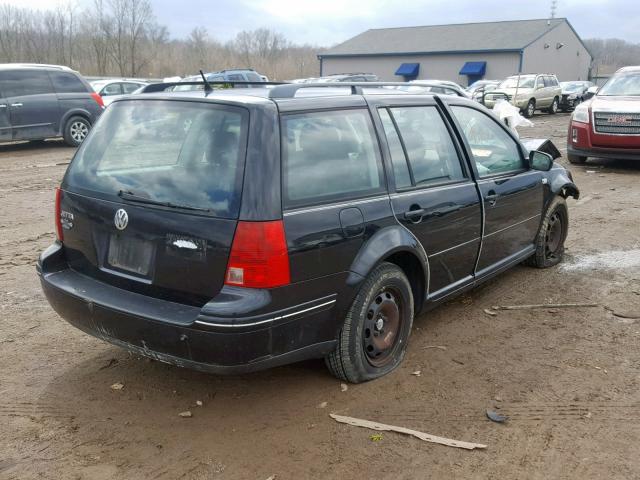 WVWRK61J53W067433 - 2003 VOLKSWAGEN JETTA GL BLACK photo 4