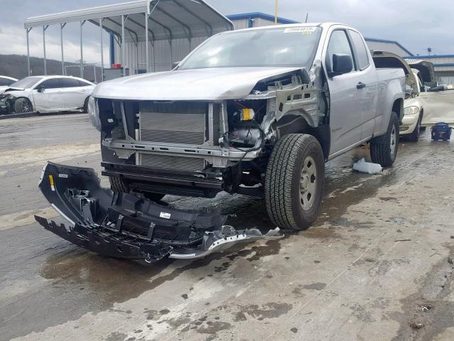 1GCHSBEA0J1311949 - 2018 CHEVROLET COLORADO SILVER photo 2