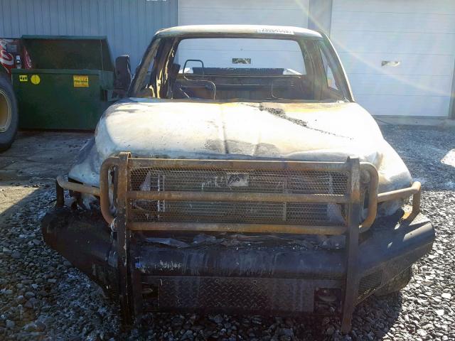 3B7KF23641G734379 - 2001 DODGE RAM 2500 WHITE photo 9