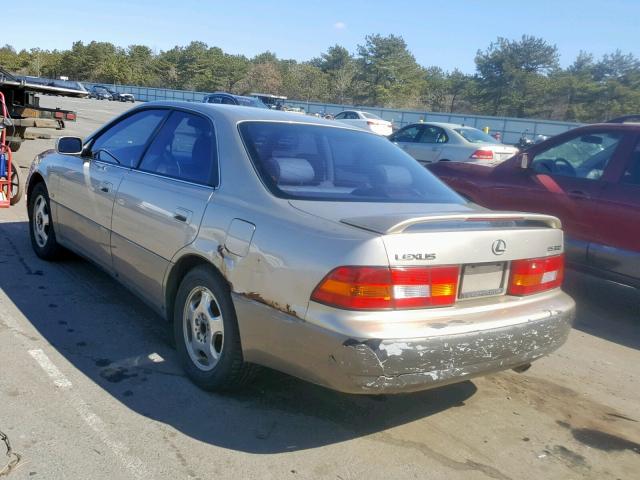 JT8BF28G7X5071096 - 1999 LEXUS ES 300 GOLD photo 3