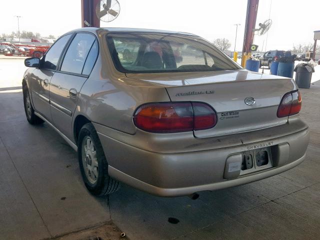 1G1NE52M4VY120132 - 1997 CHEVROLET MALIBU LS 棕色 照片 3