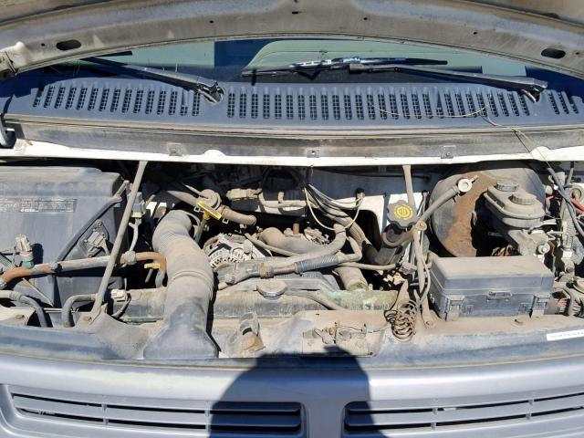 2B7HB21Z0VK531694 - 1997 DODGE RAM VAN B2 WHITE photo 7