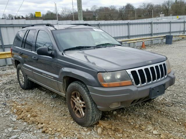 1J4GW48S92C143051 - 2002 JEEP GRAND CHER GRAY photo 1