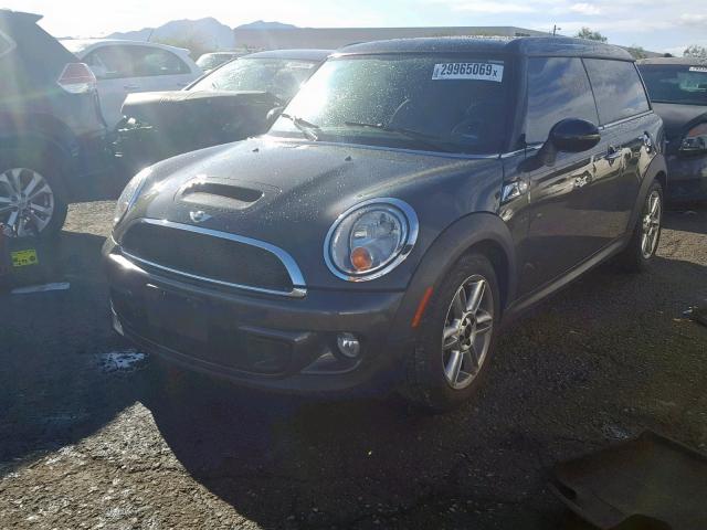 WMWZG3C56BTY35384 - 2011 MINI COOPER S C CHARCOAL photo 2