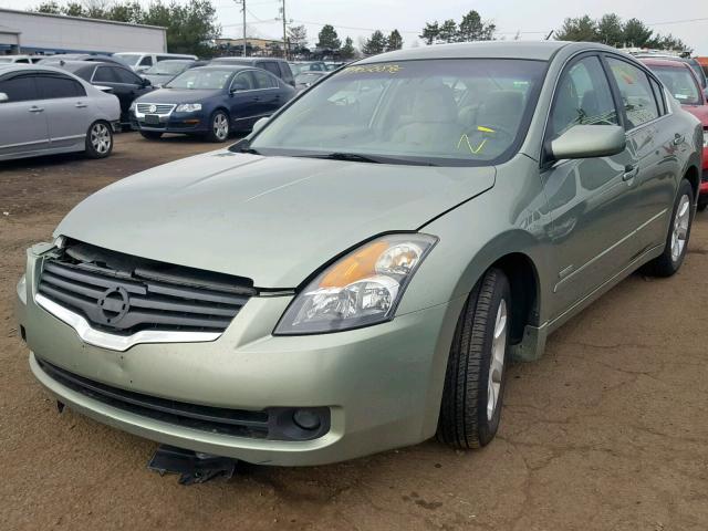 1N4CL21E57C226575 - 2007 NISSAN ALTIMA HYB GREEN photo 2