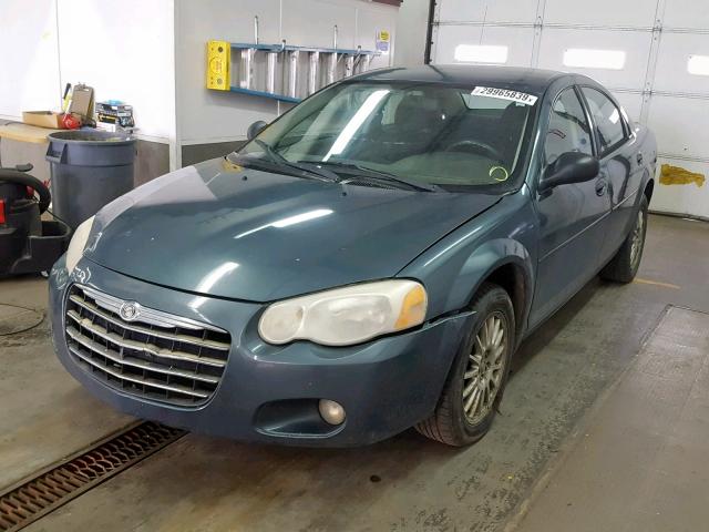 1C3EL56R36N256052 - 2006 CHRYSLER SEBRING TO GREEN photo 2