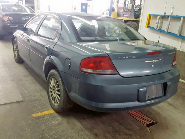 1C3EL56R36N256052 - 2006 CHRYSLER SEBRING TO GREEN photo 3