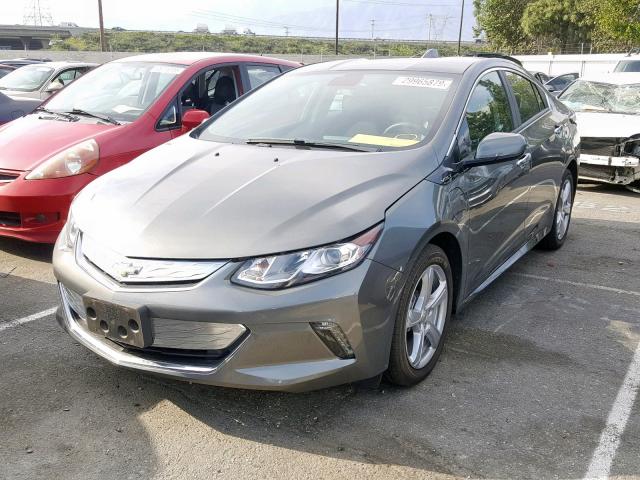 1G1RC6S58HU217304 - 2017 CHEVROLET VOLT LT GRAY photo 2