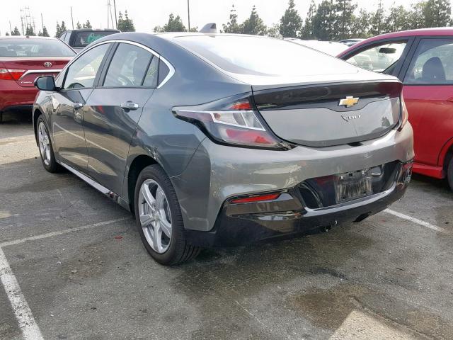 1G1RC6S58HU217304 - 2017 CHEVROLET VOLT LT GRAY photo 3