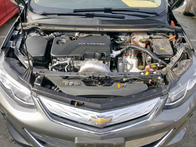 1G1RC6S58HU217304 - 2017 CHEVROLET VOLT LT GRAY photo 7