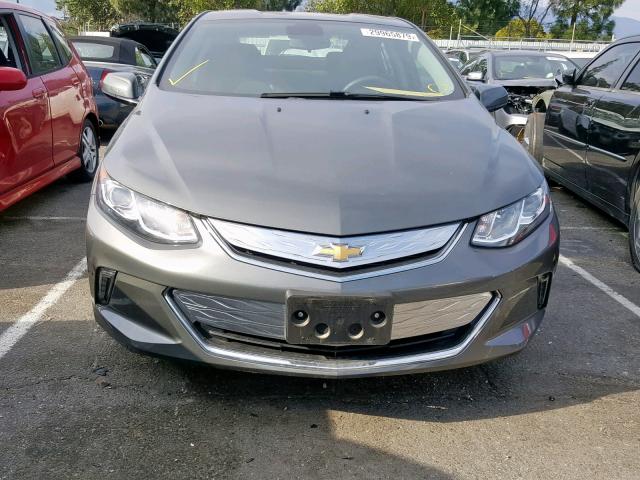 1G1RC6S58HU217304 - 2017 CHEVROLET VOLT LT GRAY photo 9