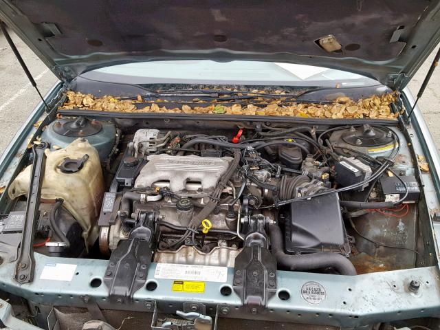 2G4WB52M3T1441806 - 1996 BUICK REGAL CUST GREEN photo 7