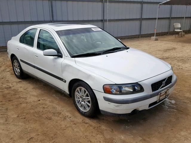 YV1RS61T542388523 - 2004 VOLVO S60 WHITE photo 1