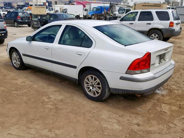 YV1RS61T542388523 - 2004 VOLVO S60 WHITE photo 3