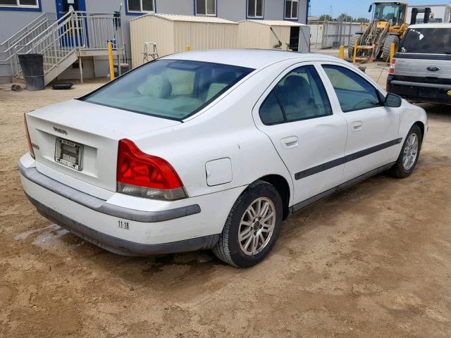 YV1RS61T542388523 - 2004 VOLVO S60 WHITE photo 4