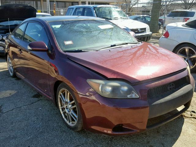 JTKDE167550044587 - 2005 TOYOTA SCION TC მუქწითელი ფოტო 1