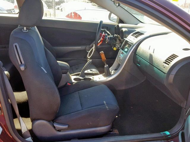 JTKDE167550044587 - 2005 TOYOTA SCION TC მუქწითელი ფოტო 5