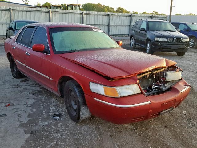 2MEFM74W6YX669925 - 2000 MERCURY GRAND MARQ RED photo 1