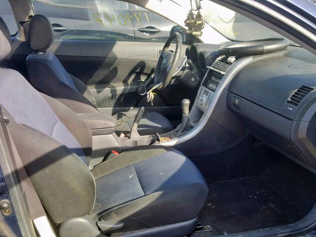 JTKDE177460127119 - 2006 TOYOTA SCION TC BLUE photo 5