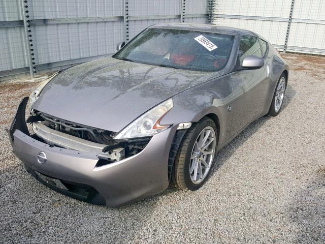 JN1AZ44E09M400138 - 2009 NISSAN 370Z GRAY photo 2