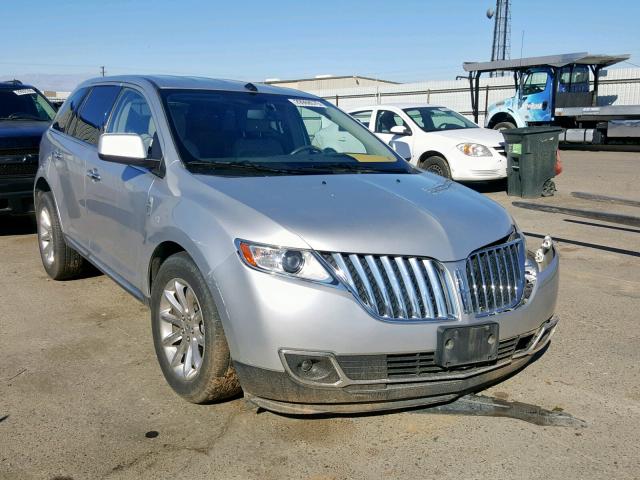 2LMDJ6JK0BBJ07987 - 2011 LINCOLN MKX SILVER photo 1