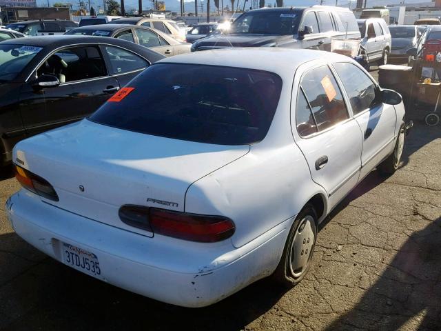 1Y1SK5268TZ009493 - 1996 GEO PRIZM BASE WHITE photo 4
