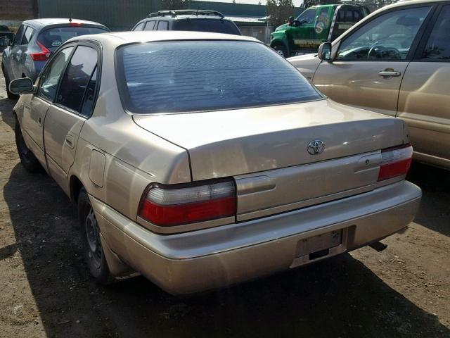 1NXBB02E4TZ415813 - 1996 TOYOTA COROLLA DX GOLD photo 3