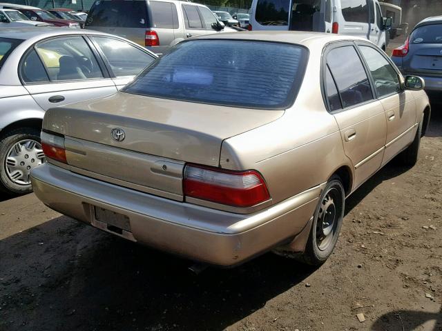 1NXBB02E4TZ415813 - 1996 TOYOTA COROLLA DX GOLD photo 4