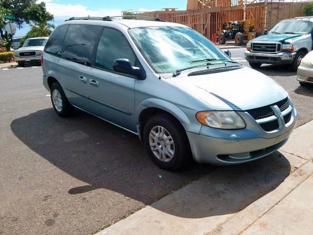 1D4GP45373B123102 - 2003 DODGE CARAVAN SP BLUE photo 1