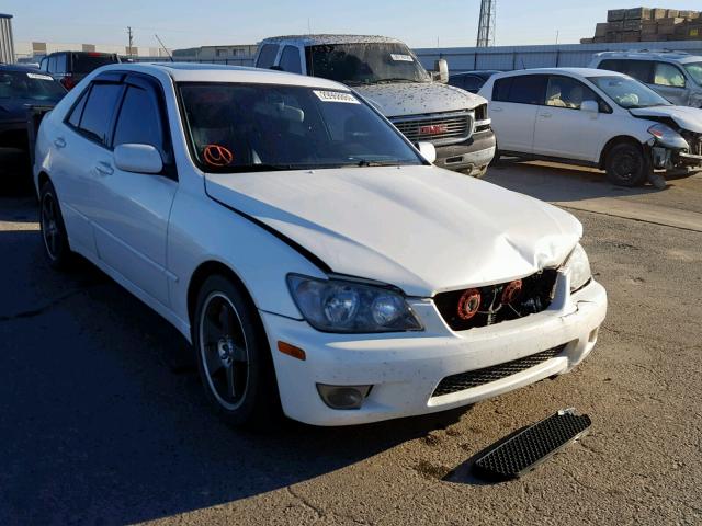 JTHBD192040092450 - 2004 LEXUS IS 300 WHITE photo 1