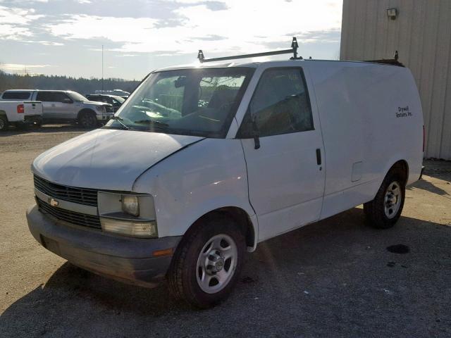 1GCDM19X85B115873 - 2005 CHEVROLET ASTRO WHITE photo 2