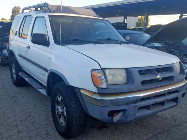 5N1ED28T6YC500609 - 2000 NISSAN XTERRA XE WHITE photo 1