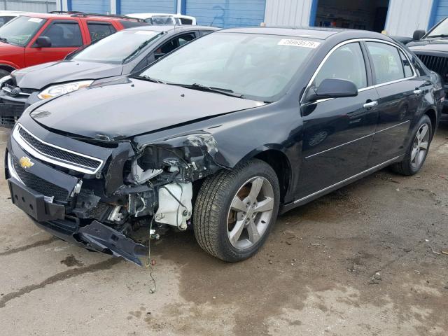 1G1ZC5E08CF212546 - 2012 CHEVROLET MALIBU 1LT 黑色 照片 2