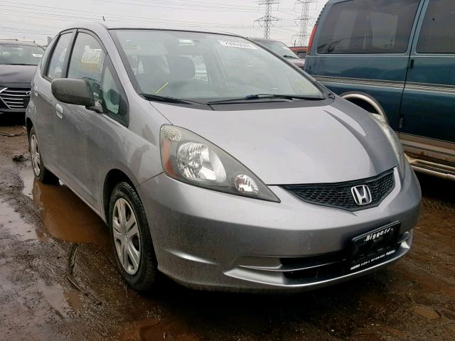 JHMGE8G22AC019279 - 2010 HONDA FIT SILVER photo 1