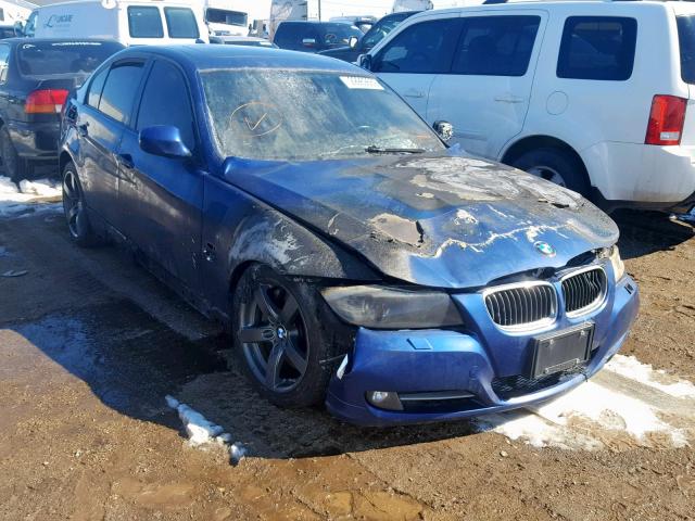 WBAPL33599A404837 - 2009 BMW 335 XI BLUE photo 1