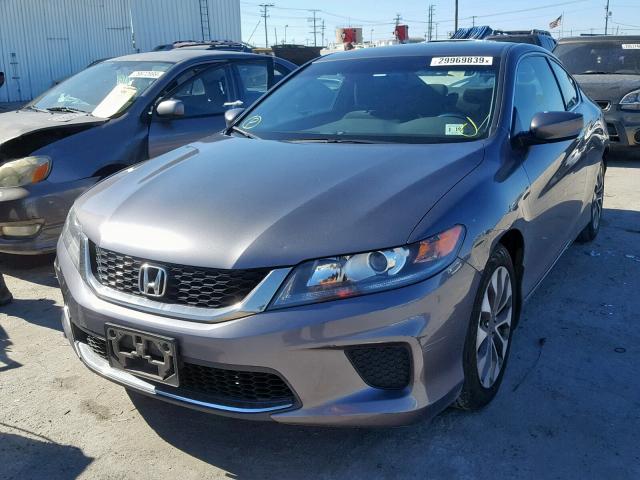 1HGCT1B31DA022365 - 2013 HONDA ACCORD LX- GRAY photo 2