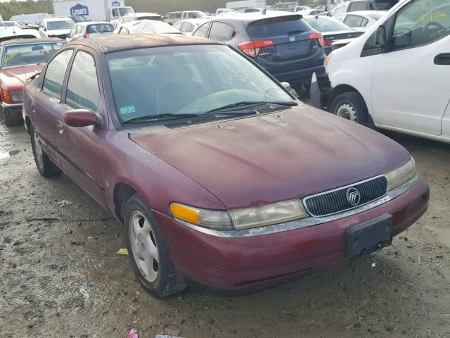 1MELM65L1VK612970 - 1997 MERCURY MYSTIQUE B MAROON photo 1