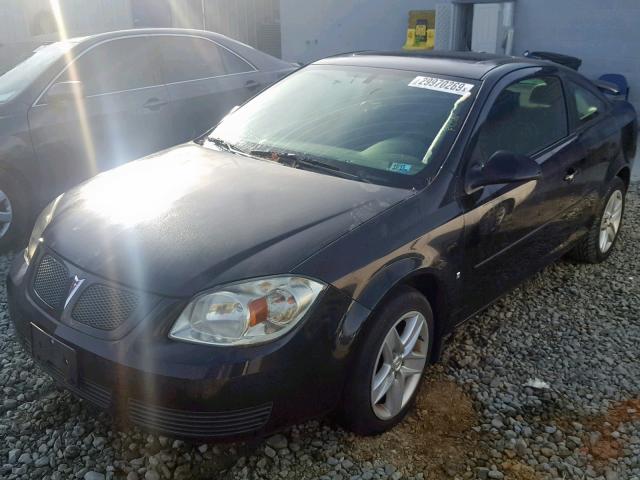 1G2AL15F377301057 - 2007 PONTIAC G5 BLACK photo 2