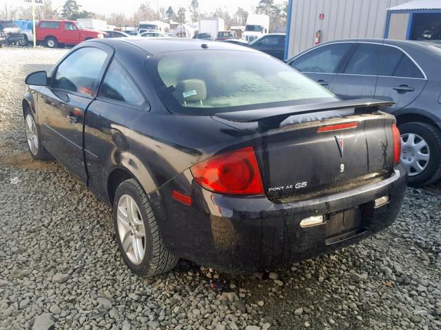 1G2AL15F377301057 - 2007 PONTIAC G5 BLACK photo 3