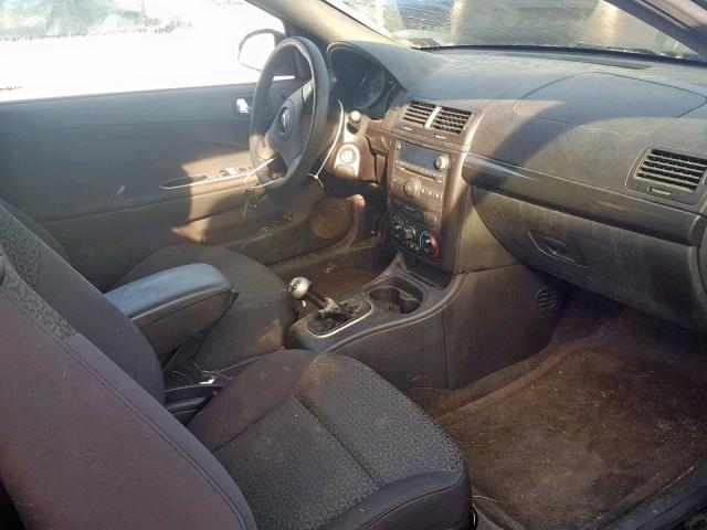 1G2AL15F377301057 - 2007 PONTIAC G5 BLACK photo 5