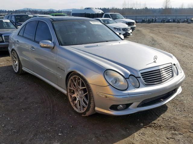 WDBUF76J24A422407 - 2004 MERCEDES-BENZ E 55 AMG SILVER photo 1