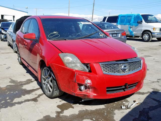 3N1CB61EX7L694085 - 2007 NISSAN SENTRA SE- RED photo 1