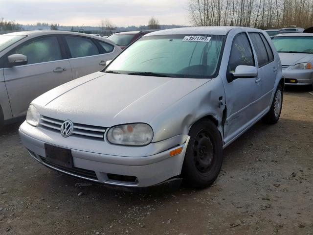 9BWEL61J144013125 - 2004 VOLKSWAGEN GOLF CL SILVER photo 2