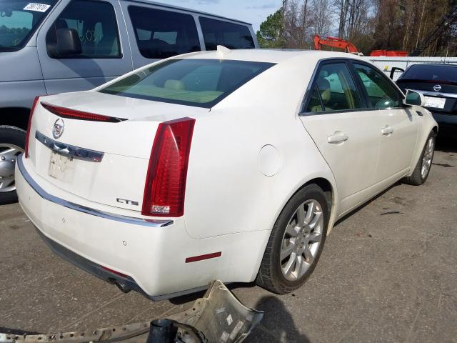 1G6DV57V990111387 - 2009 CADILLAC CTS HI FEATURE V6  photo 4