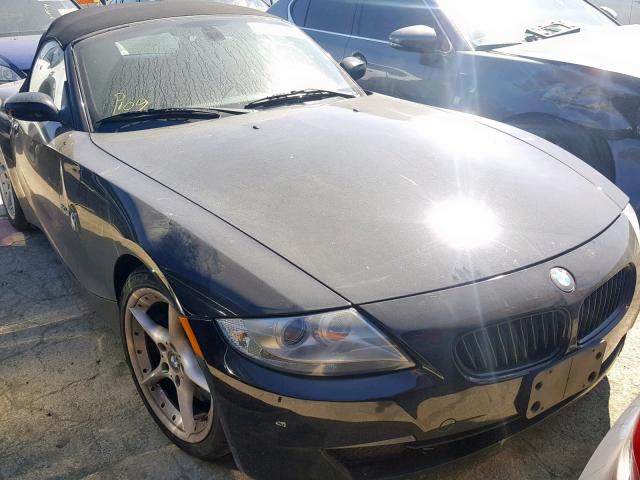 4USBU53526LX01254 - 2006 BMW Z4 3.0SI BLACK photo 1