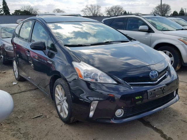 JTDZN3EU2C3024292 - 2012 TOYOTA PRIUS V BLACK photo 1