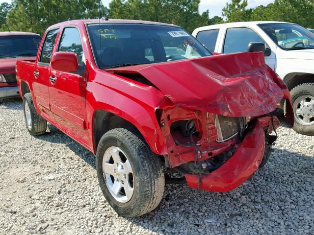 1GCDSCF94C8166627 - 2012 CHEVROLET COLORADO L RED photo 1