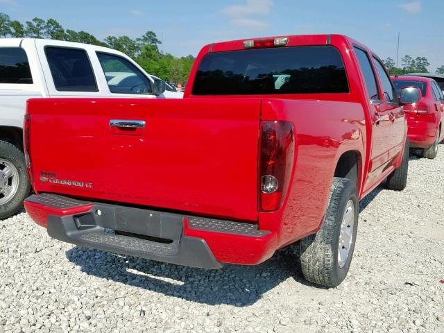 1GCDSCF94C8166627 - 2012 CHEVROLET COLORADO L RED photo 4