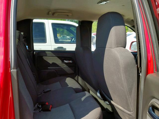 1GCDSCF94C8166627 - 2012 CHEVROLET COLORADO L RED photo 6